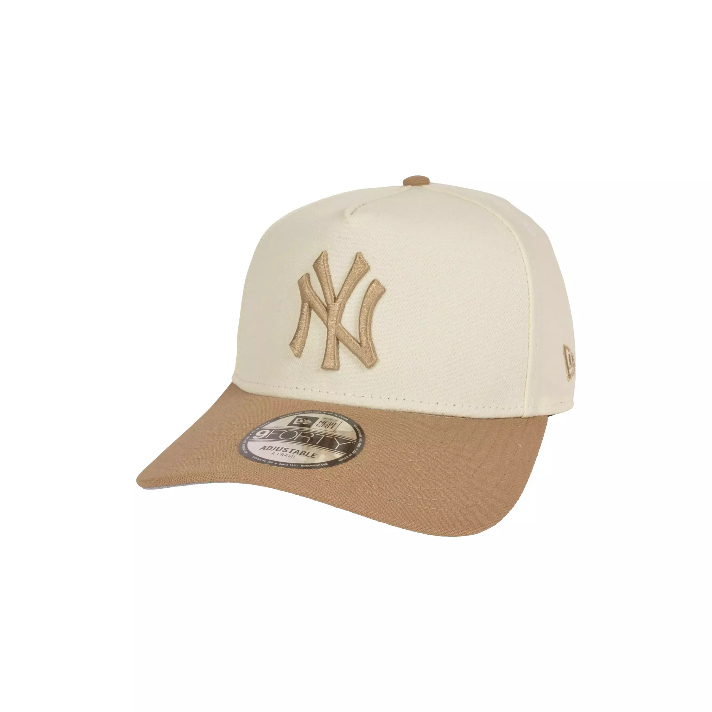 New Era Yankees '09 Inaugural 9FORTY Snapback Cream | Hibbett